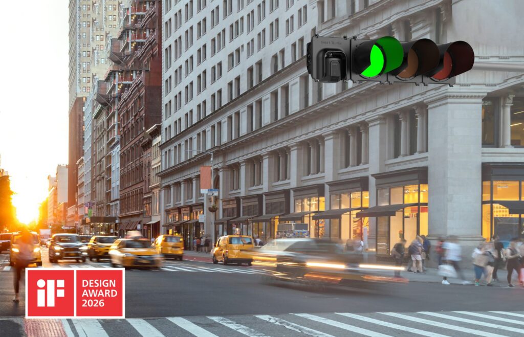 圖二、Interlux AI 交通號誌系統獲德國 iF 設計獎產品設計類